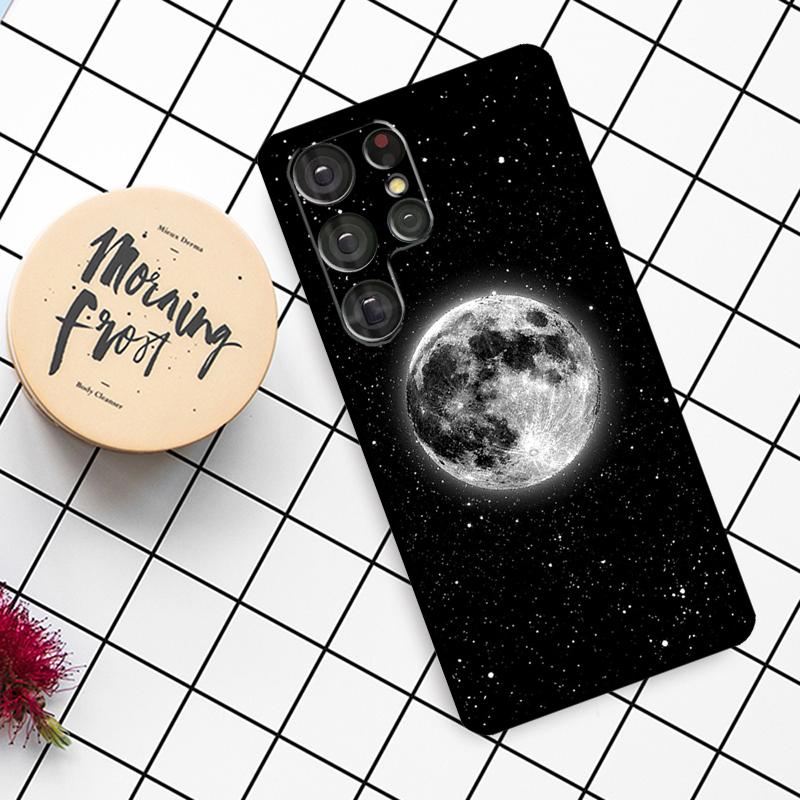 Чехол Космос Луна Звезды для Samsung Galaxy S25 Ultra S23 S22 S21 S20 S24 Ultra S9 S10 Plus S25 FE