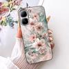 For Infinix Smart 20 4G Case New Fashion Flower Pattern Soft Black Silicone Phone Cover For Infinix Smart 20 Bumper Smart20 Para