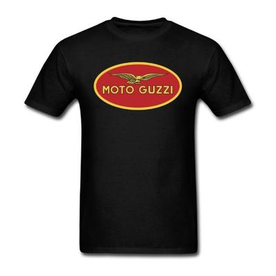 Мужская футболка Moto Guzzi TLMKKI Черная S