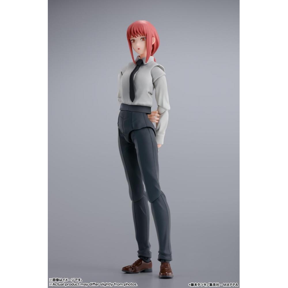 SHFiguarts Chainsaw Man Makima примерно 140 мм ПВХ, АБС и ткань окрашенная подвижная фигурка