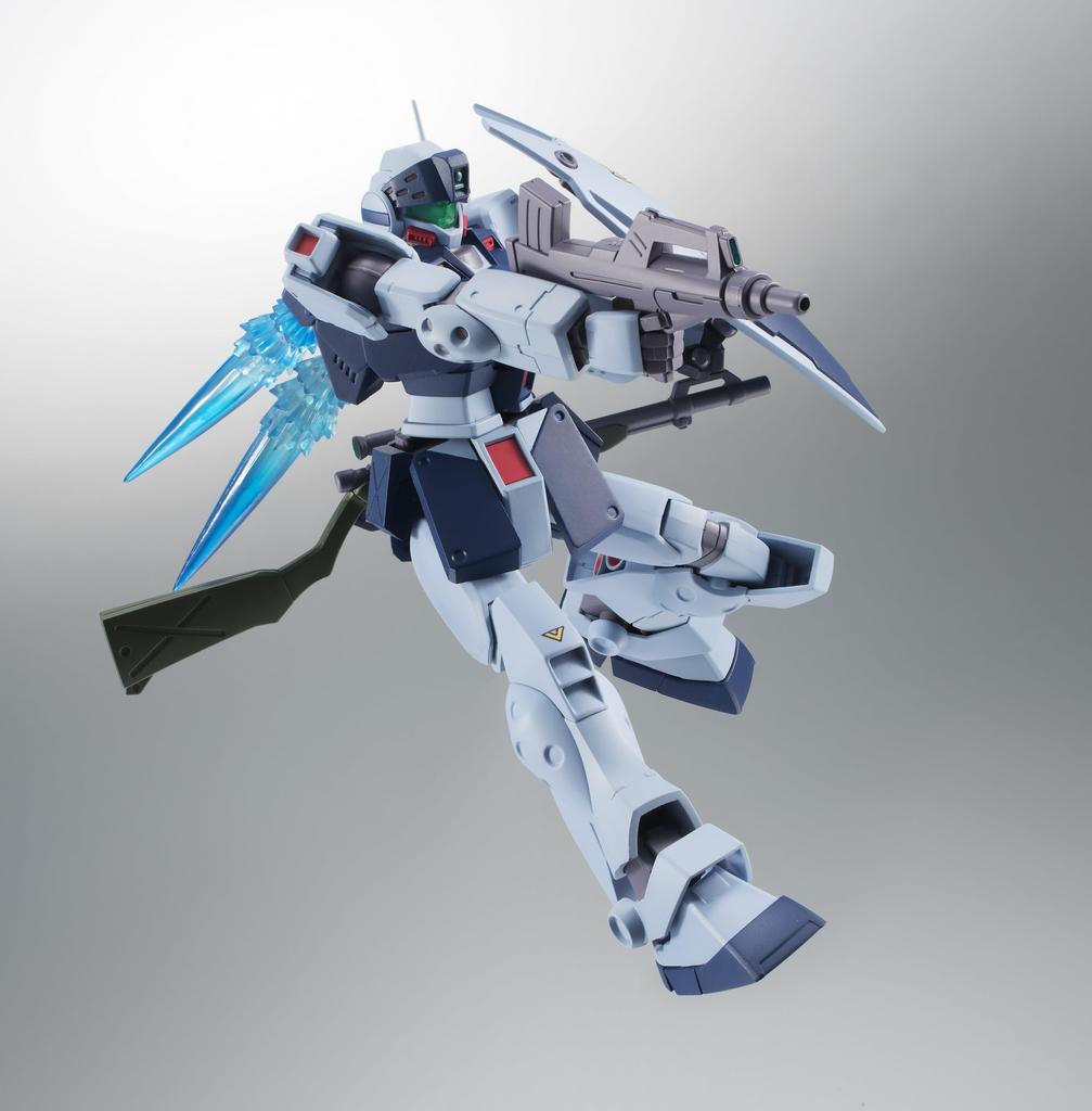 TAMASHII NATIONS ROBOT Spirits Mobile Suit Gundam 0080 War in the Pocket Джим Снайпер II 125 мм окрашенная подвижная фигурка RGM-79SP версия. АНИМЕ. (Перепродажа