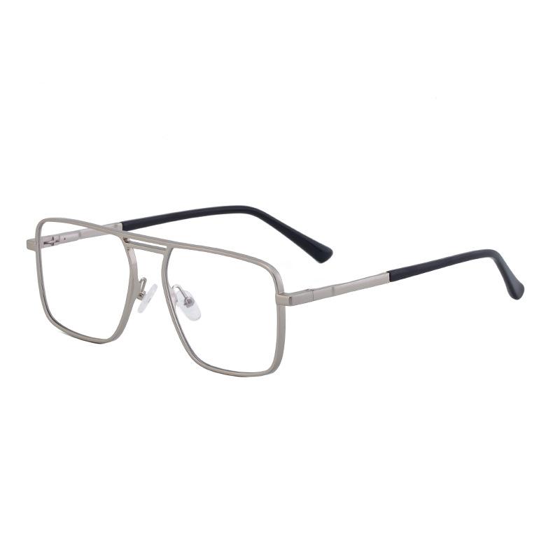 Солнцезащитные очки Box Double Beam Retro Мужские солнцезащитные очки Trendy High-End Очки для мужчин за рулем