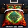 Werder Bremen Football Design Bed Bedding Set 1 Duvet Cover + 2 Pillowcases Soft Breathable Household Bed Linens