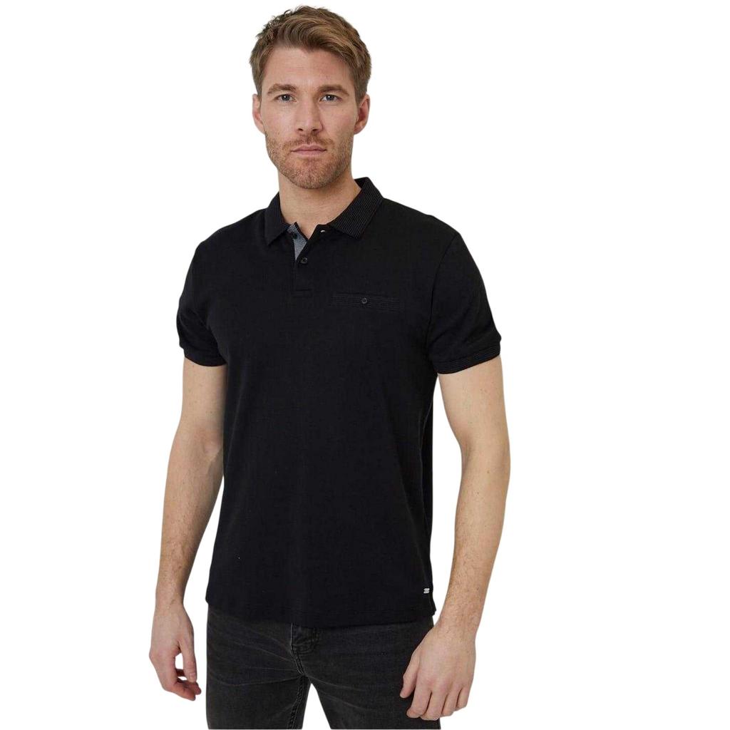Threadbare Mens Regular Rolled Short Sleeves Polo Shirt