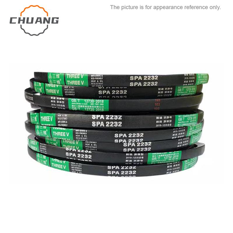 Triangle belt V belt-SPA type perimeter 2568mm~4000mm rubber material high temperature and wear-resistant transmission belt