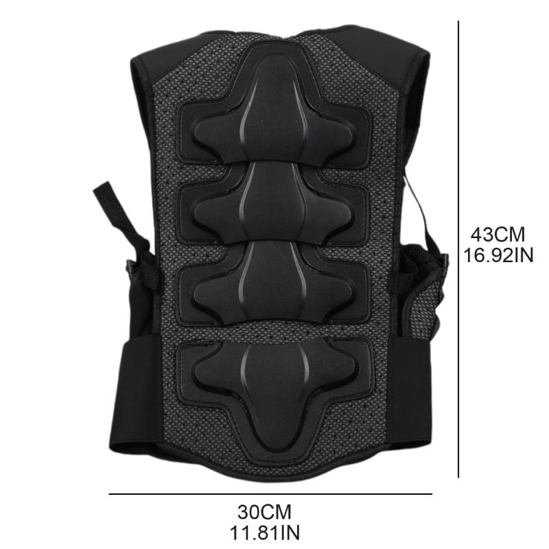 Защитная детская мотоциклетная броня Велосипедная спортивная повязка-защита Жилет для MTB Велосипеда