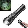 High-brightness LED Flashlight Digital Display Waterproof Rechargeable Flashlight Energy-saving LED Torch for Outdoor Camping Patrol