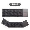 Mini Wireless Folding Keyboard Portable Bluetooth Keyboard with Touchpad For Windows Android IOS Tablet Ipad Phone