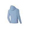 Li-Ning Fitness Series Logo Print Zip-Up Sweatshirt With Stand Collar Men Tops Blue AWDSA61-3
