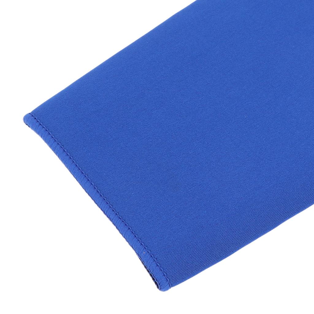 Компрессионный рукав для голени, удобные компрессионные носки без стопы, бандаж для ног для мужчин и женщин, синий