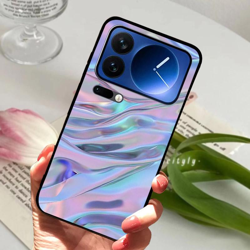 Чехол для Xiaomi Mi 17 Pro Max/17Pro Модный Ударопрочный Защитный Задний Чехол Для Xiaomi 17 ProMax Мягкий ТПУ Силиконовый Чехол для Телефона