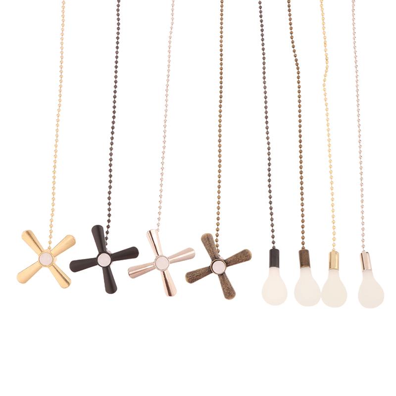 Цепочка с шнурком для выключателя лампочки вентилятора, шнур для дергания, принадлежности для бытовой техники для потолочных вентиляторов, настенных ламп