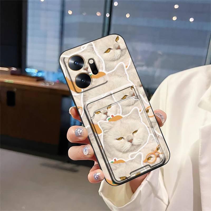 Защитный чехол для телефона с граффити для infinix X6821/Zero20 Водонепроницаемый Милый С карманом для карт Мягкий чехол Модный дизайн Силиконовый