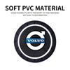 2Pcs Silicone Car Coaster Water Cup Slot Mat Anti-slip Pad For Volvo XC90 V90 V60 XC60 V40 S80 S60 S90 C40 XC40 V70 XC70
