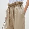 LESS 2025 Summer Cotton Loose Straight Trousers