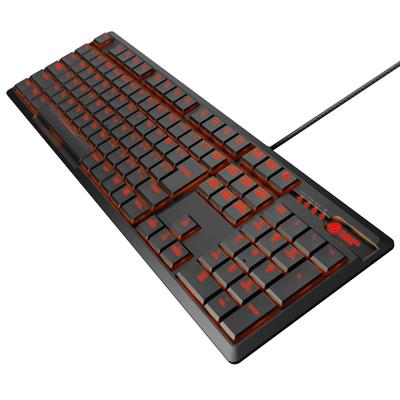 Elecom Игровая клавиатура Механическая Оригинальный Тонкий Дизайн Полноразмерная 50 Миллионов Нажатий Долговечные Переключатели Японская Раскладка Оснащена Светодиодной Подсветкой Черная [ARMA]