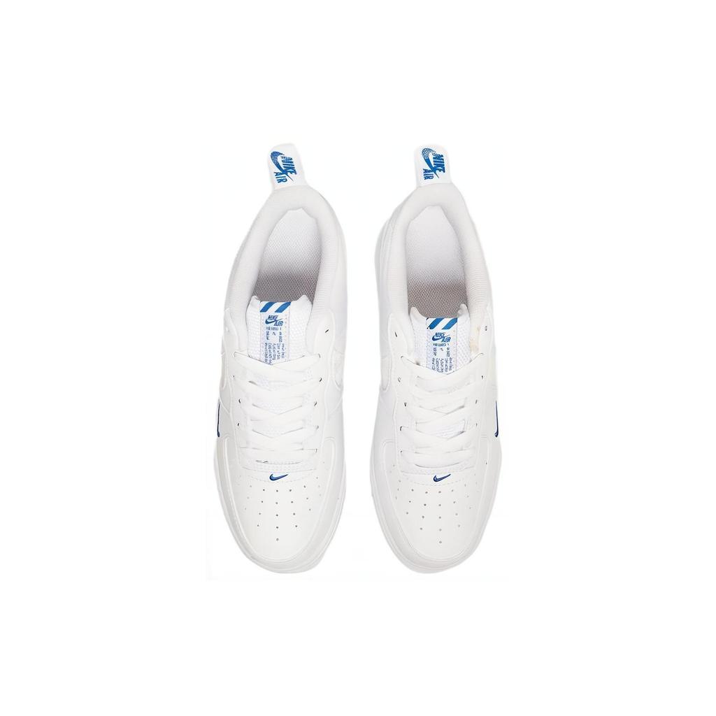 Nike Air Force 1 Low LV8 GS White Blue Kids Sneakers FB8034-100