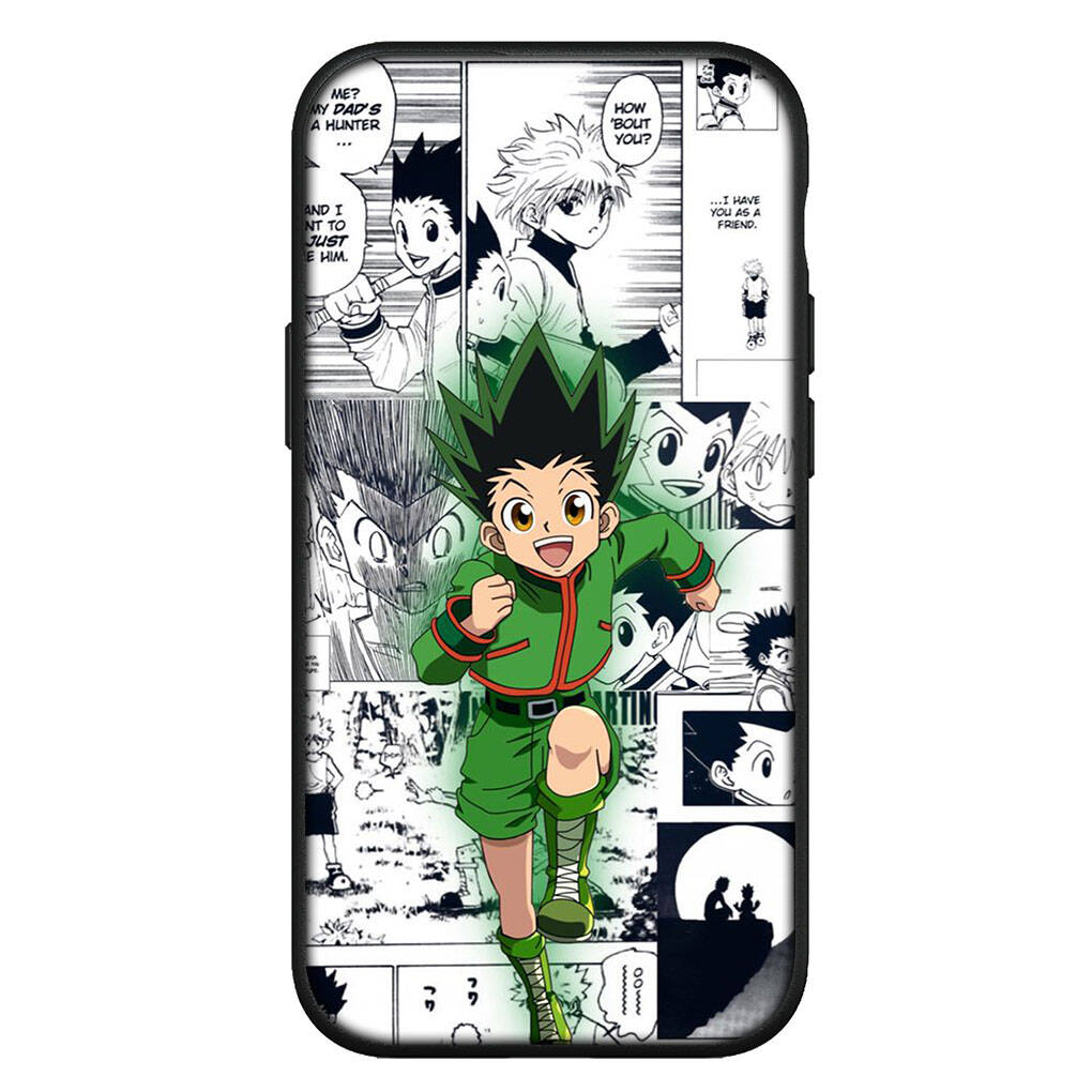 Для Samsung Galaxy S25 S24 S23 iPhone 17 16 15 Xiaomi Redmi Note 14 13 12 11 Plus Pro Max XR Чехол Killua Gon Freecss Hunter X Hunter OPPO Huawei Обложка