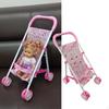Baby Doll Stroller Role Play Accessories Interactive Toy for 3 Year Old Kids
