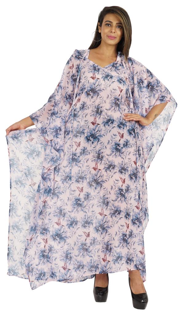 Moomaya Кафтан с капюшоном для женщин, длинное бикини с принтом, прикрытие, летнее, турецкое