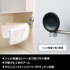 LEC Dishcloth Holder (Gel Suction Cup) with 300g Weight Capacity and Rust-Resistant Stainless Steel Pipe