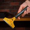 Скребок для плитки Сменное лезвие Съемное противоскользящее бесследное трудосберегающее покрытие Эргономичная ручка Красивый шпатель для плитки со швом для стены