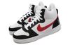 Men's Sneakers Nike Court Borough Mid 'White Red Black'