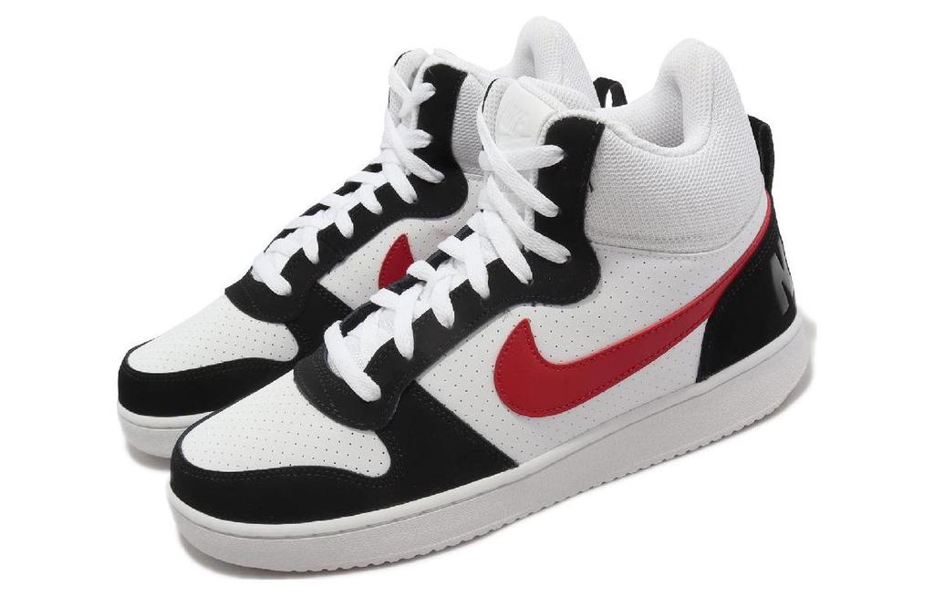 Men's Sneakers Nike Court Borough Mid 'White Red Black'