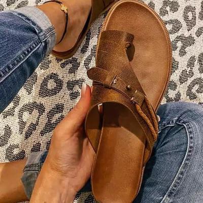 Независимая станция Spot, большой размер, набор тапочек с пальцами, лето 2025, новые европейские размеры, ретро-сандалии на плоской подошве, wish2025