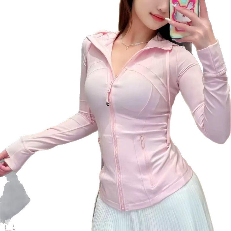 Женская худи Lulu Define для йоги – Дышащая одежда для фитнеса и спорта, Весенне-осенний стиль