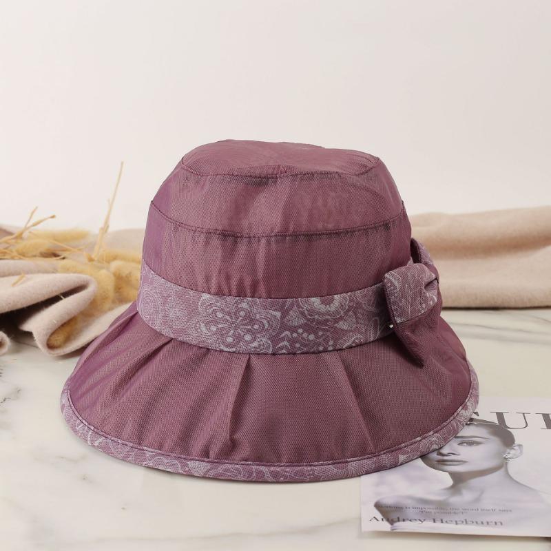 Защита от солнца, защита от ультрафиолета, солнцезащитная шляпа, рыбацкая шляпа, винтажная женская кепка-ведро, уличный козырек, дышащие панамы с принтом, лоскутная шляпа