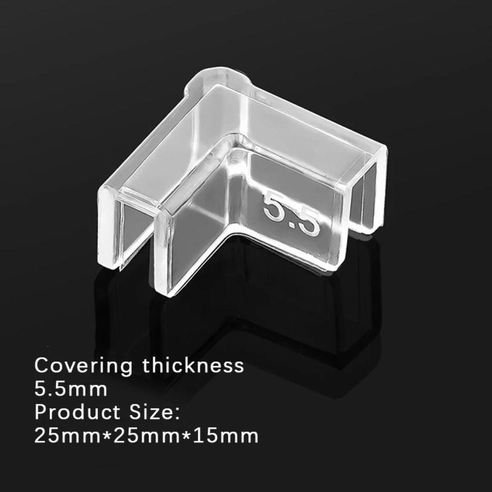 4 шт./компл. Прозрачный Бесплатный Защитный Чехол Силиконовые Аксессуары для Аквариума Аквариум