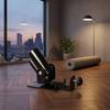 Landmine Attachment Pivoting Gym Equipment Adjustable for Angled Training