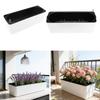 Flower Pot Rectangle Self Watering Planter Room Decorative Plant