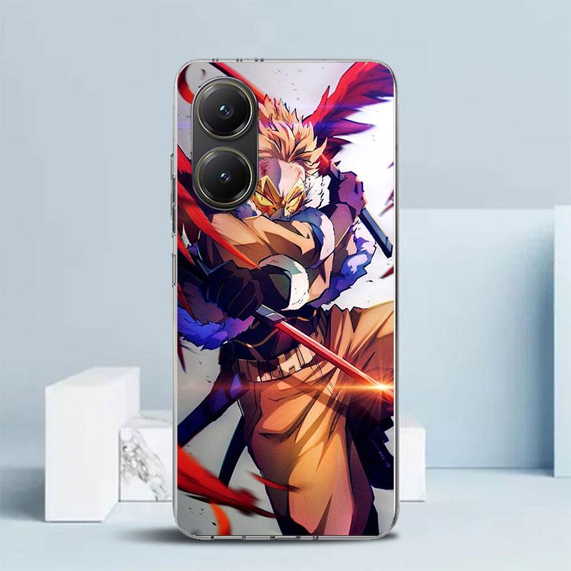 Чехол для телефона Hawks MHA My Hero A-Academy Для Xiaomi Poco F7 Ultra X5 X6 X7 Pro M7 Redmi 15C 15 13C 13 12C 12 10C 10 10A 9 9C 9A 9T
