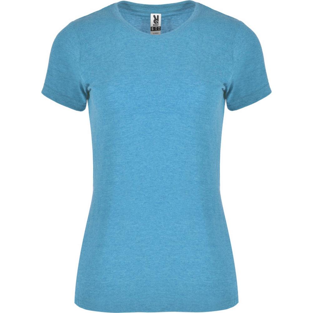 Roly Womens/Ladies Fox Heather Short-Sleeved T-Shirt