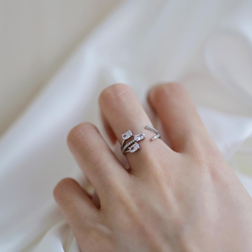 Танцизное женское классическое кольцо из стерлингового серебра 925 пробы с цирконом, женские ювелирные изделия, свадебное обещание, подарок для вечеринки