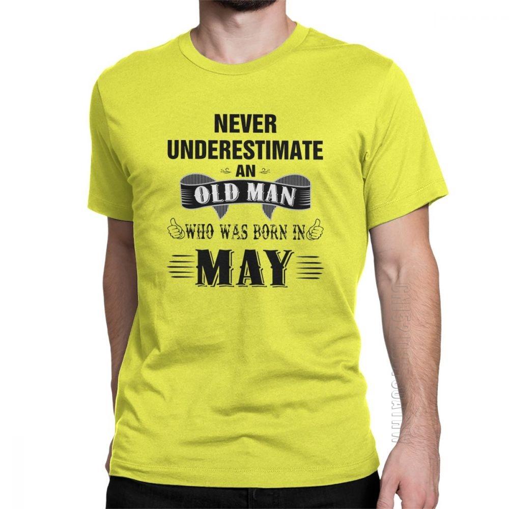 Vintage Retro Birthday T Shirts Anniversary Birth Present Legend Born In May Tee Shirt Gift Man TShirts Cotton Short Sleeve