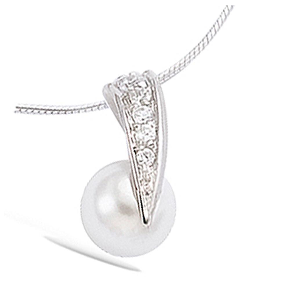 Les Trésors De Lily [J0196] - Silver Pendant 'Sissi' Silver-white (rhodium-plated) - 10x15 Mm