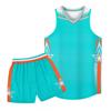 Basketball Jersey Set Men Women Quick Dry Sleeveless Training Uniforms Team Shirts College Games