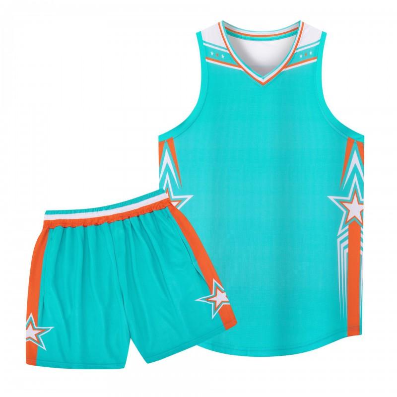 Basketball Jersey Set Men Women Quick Dry Sleeveless Training Uniforms Team Shirts College Games