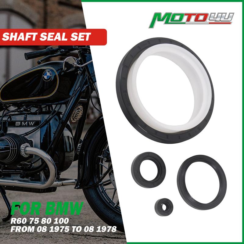 Shaft Seal Kit Wellendichtring Set For BMW R60/75/80/100 From 08/75 to 08/1978