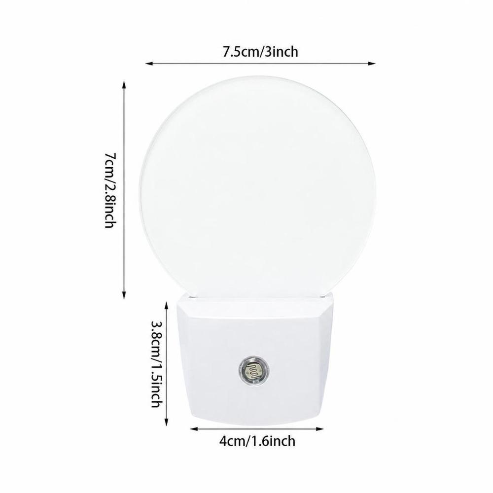 Plug into Wall LED Night Light Personalized Night Light Blank Christmas Decor
