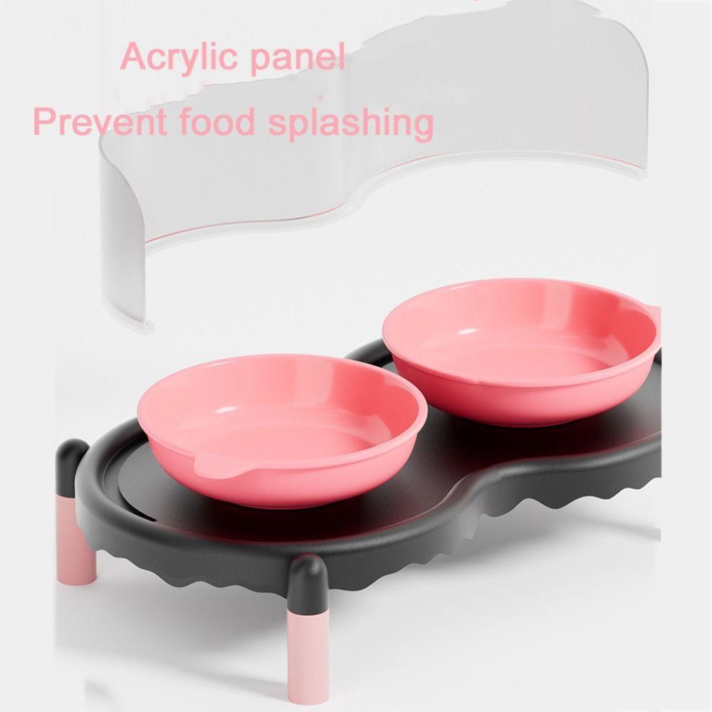 Stable Ceramic Cat Bowl Anti-slip Pet Neck Protection Bowl Pet Supplies Pet Feeder  Multi-Pet