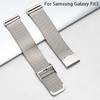 Ремешок из нержавеющей стали для умных часов Samsung Galaxy Fit 3, металлический браслет с петлей, ремешок для замены Galaxy Fit3