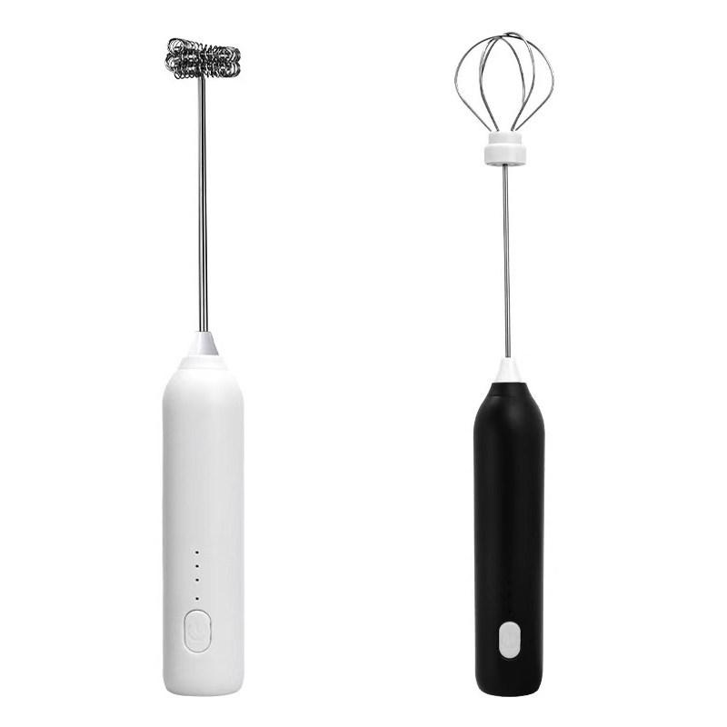 Wireless Handheld Mini Electric Milk Frother - Portable Coffee Whisk for Home Use