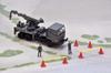 100 сцен с транспортными средствами в работе 003R Force Disaster Prevention Training Returns 8 Pieces BOX Diorama Supplies GJ! ~Сайт самообороны~