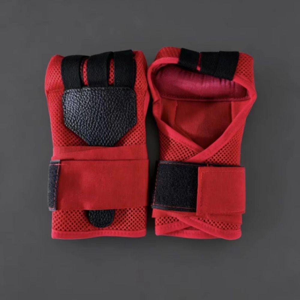 Half Finger Boxing Gloves Shock Absorb Boxing Training Gloves Workout Muay Thai Gloves Kickboxing
