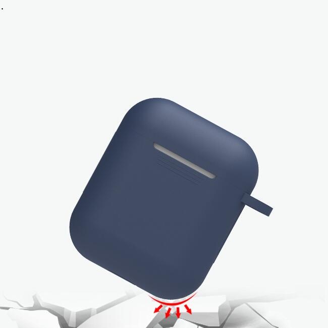 Силиконовый чехол с защитой от потери, защитный чехол для наушников Airpods 2