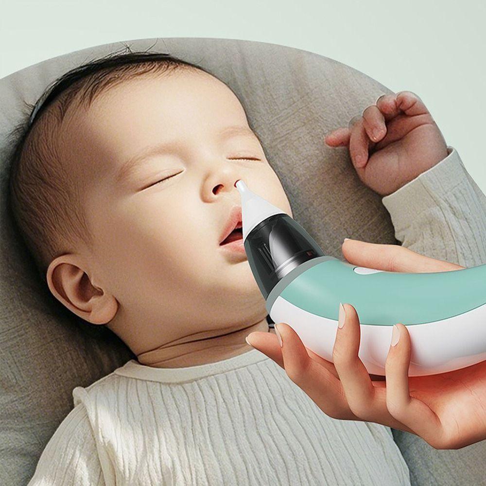Electric Baby Nasal Inhaler Silent Nose Cleaner Portable Electric Baby Nasal Aspirator Household